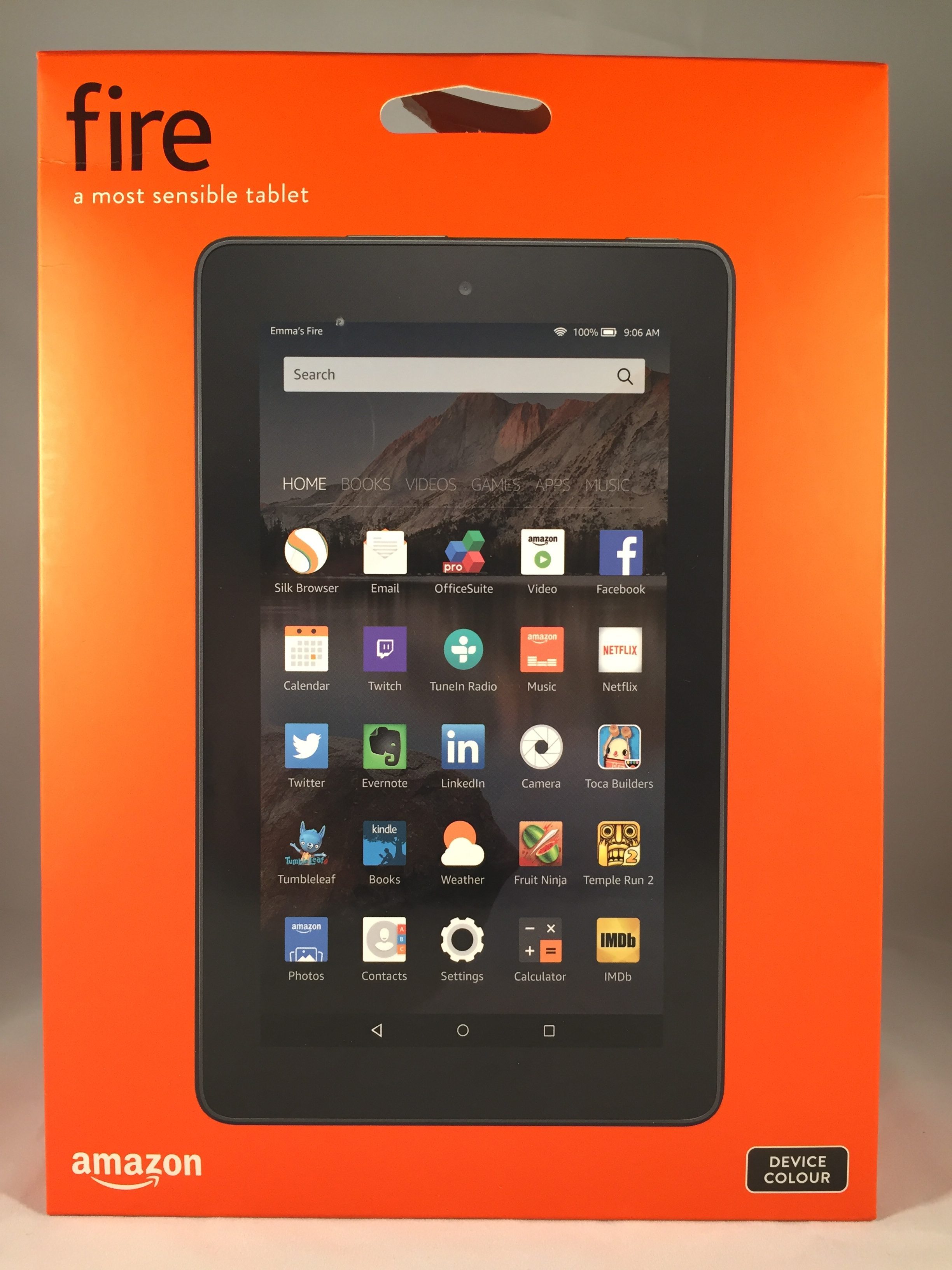 how to turn camera on amazon fire tablet