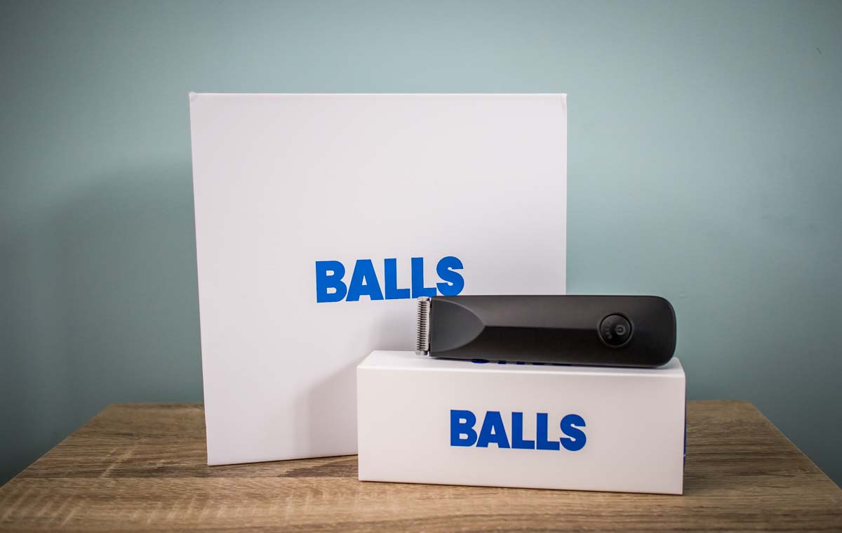 balls shaver ad