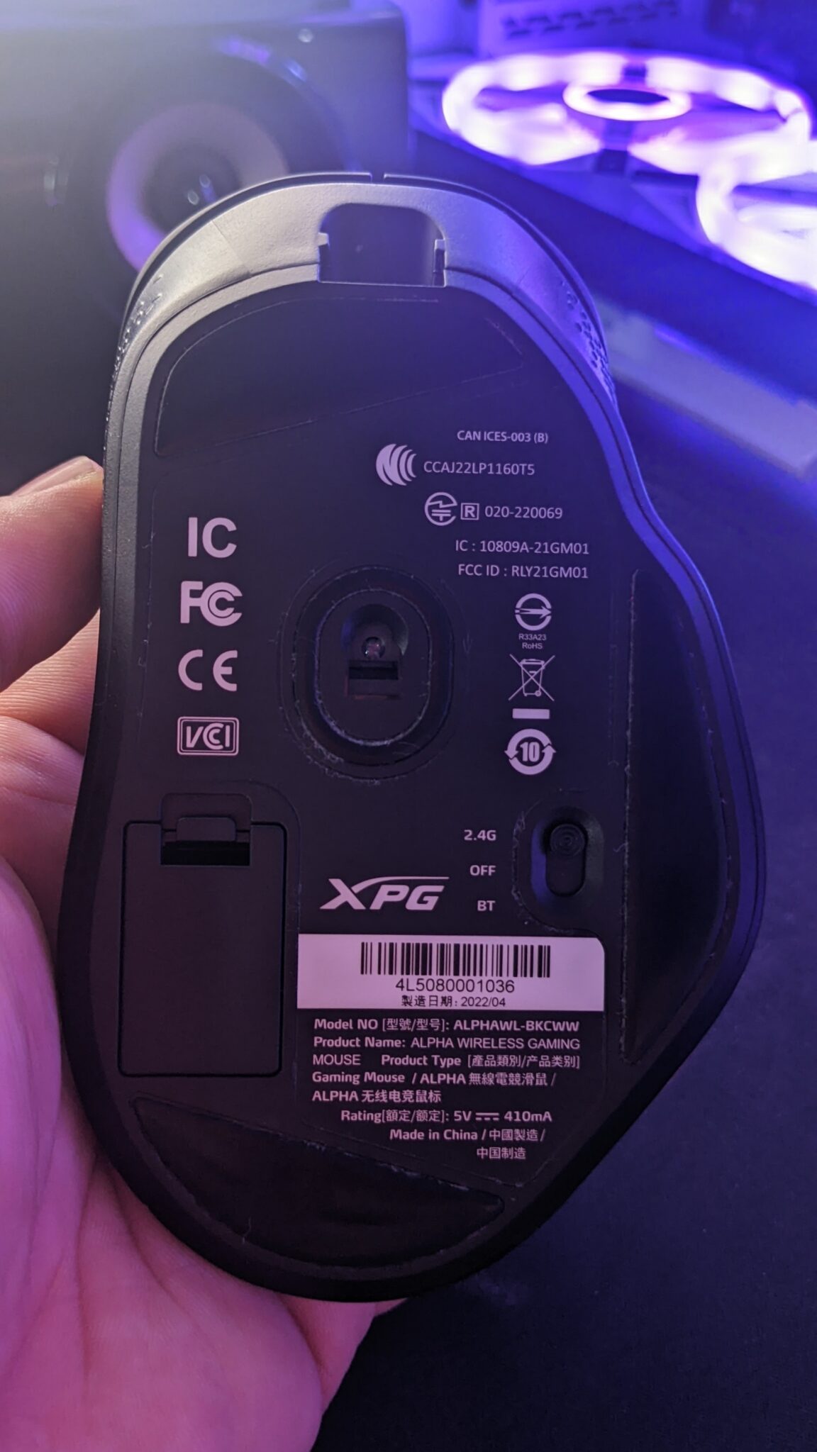 XPG Alpha Wireless Gaming Mouse Review TechNuovo