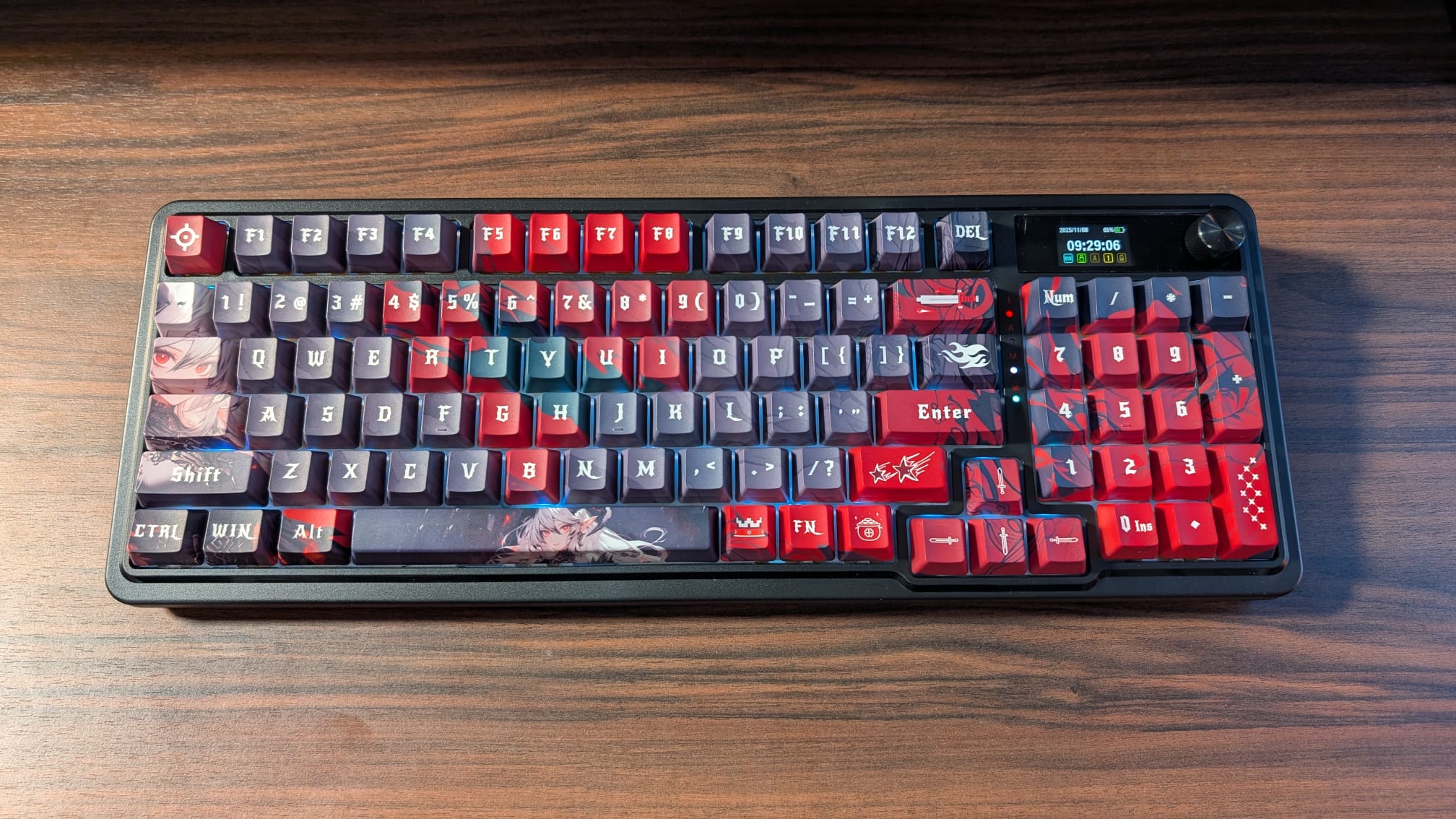 Redragon ARTEMIS K719 PRO Anime Gaming Keyboard TechNuovo